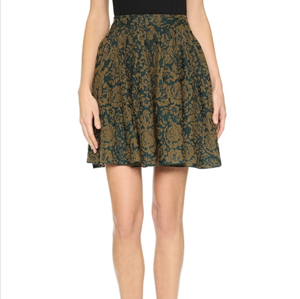 Ronny Kobo Embossed skirt